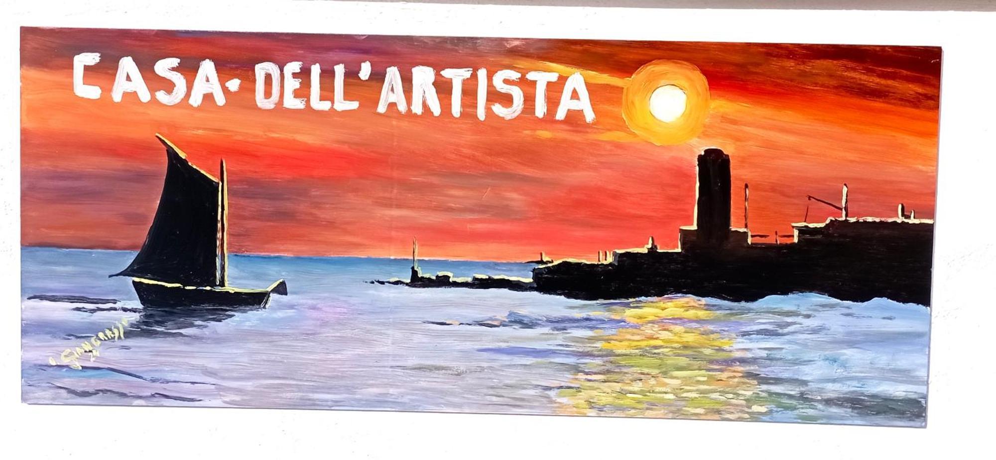 Villa A Casa Dell' Artista Fiumicino Exterior foto